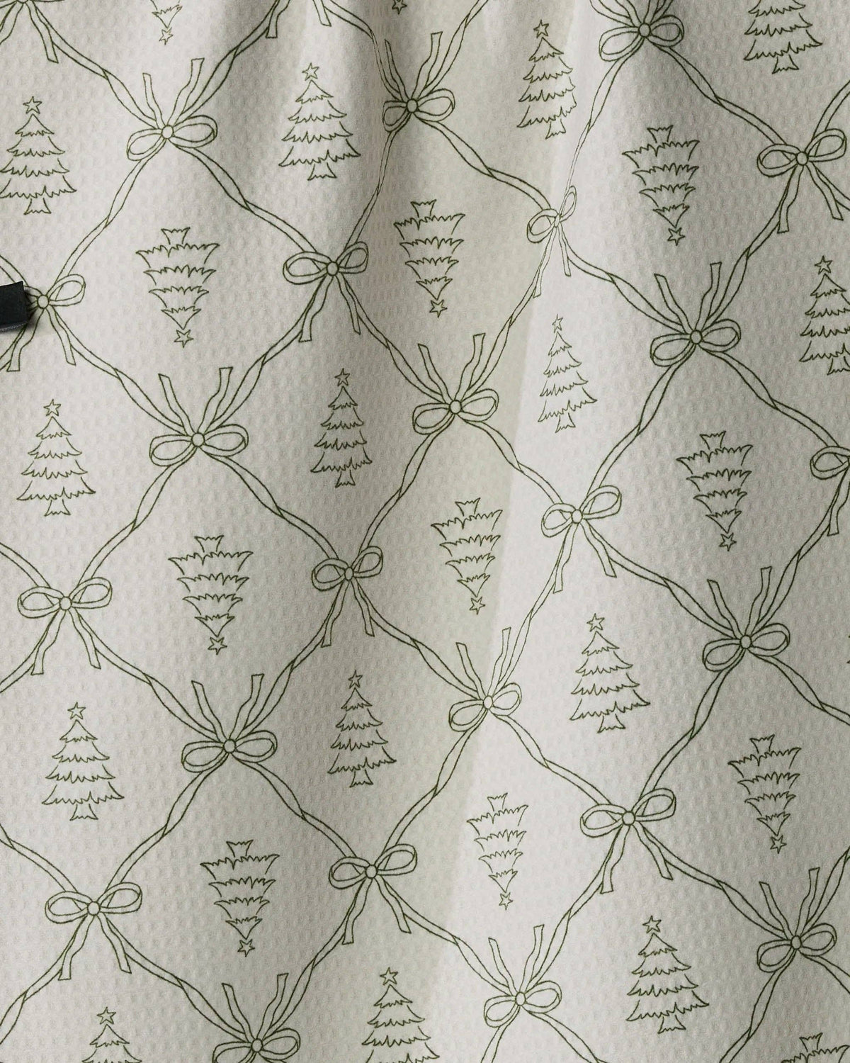 Geometry - Cedar Bows Luxe Kitchen Towel - Holiday 2026