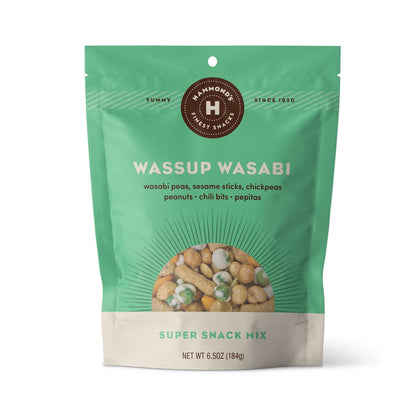 Hammond's Candies - Snack Mixes Wassup Wasabi 8oz