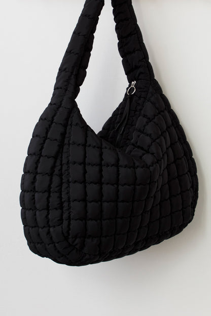 fp movement - Quilted Carryall Bag - Black
