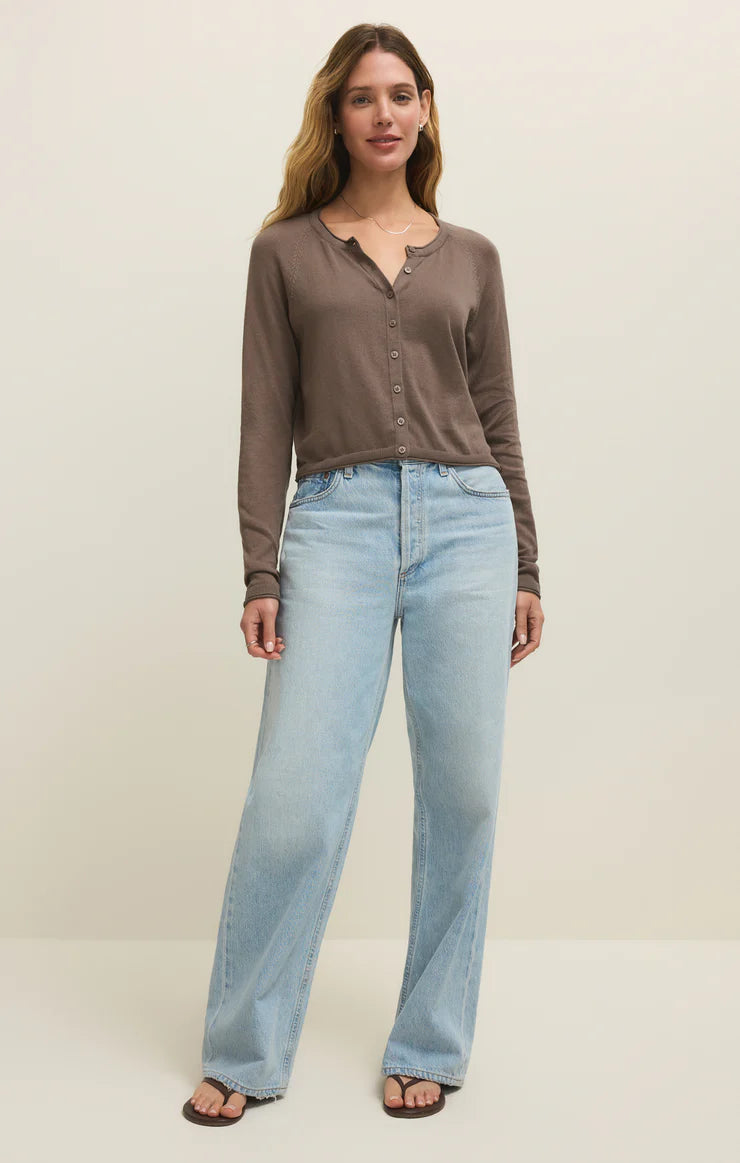Z Supply The Perfect Layer Cardigan - Perfectly Taupe