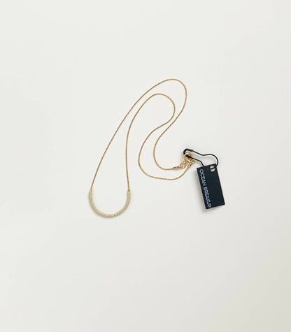 Ocean Breakup - Thin Minimalist Necklace