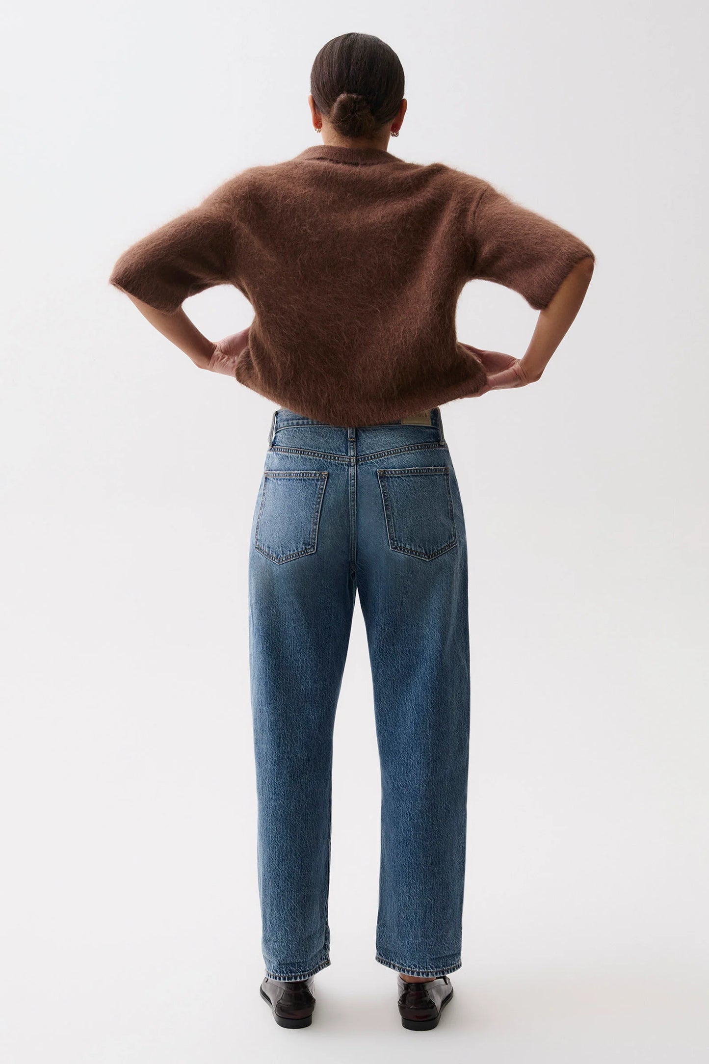 Pistola Donny Rolled Hem Boyfriend Jeans - Wilcox
