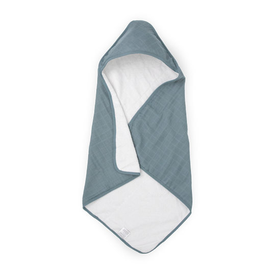 Little Unicorn - Infant Hooded Towel - Sea