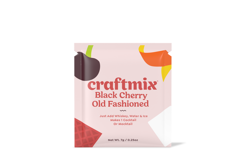 Craftmix - Black Cherry Old Fashioned Cocktail Mixer - Single Packets