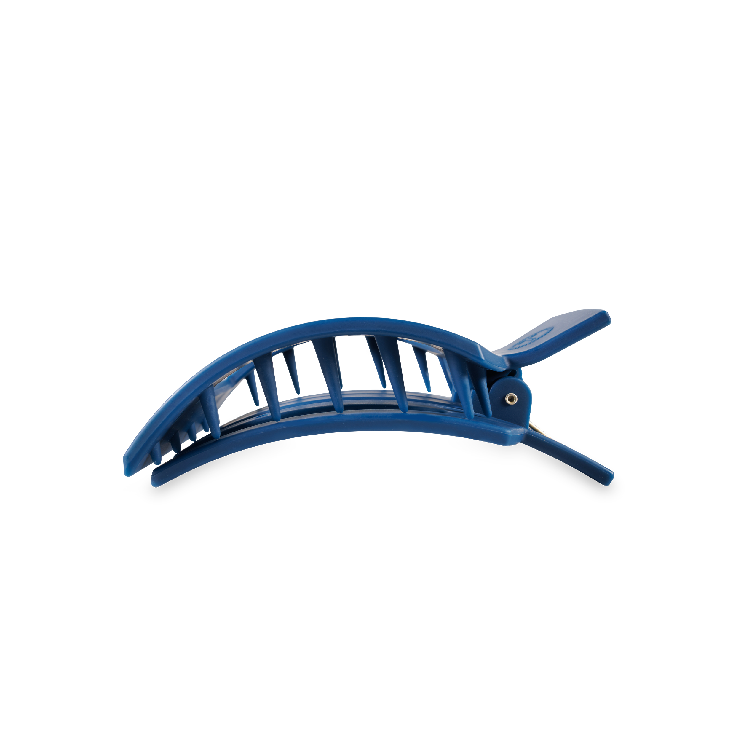 TELETIES - Square Flat Hair Clip | Medium | Midnight Rain