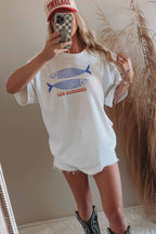 GOOD DAY STREET - LES SARDINES OVERSIZED TEE