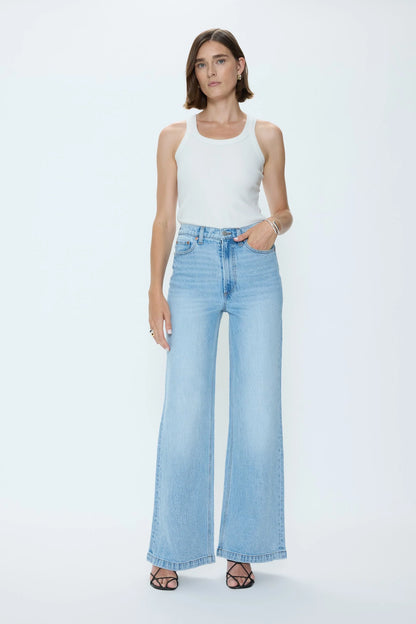 Pistola Lana High Rise Ultra Wide Leg Jeans - Perspective
