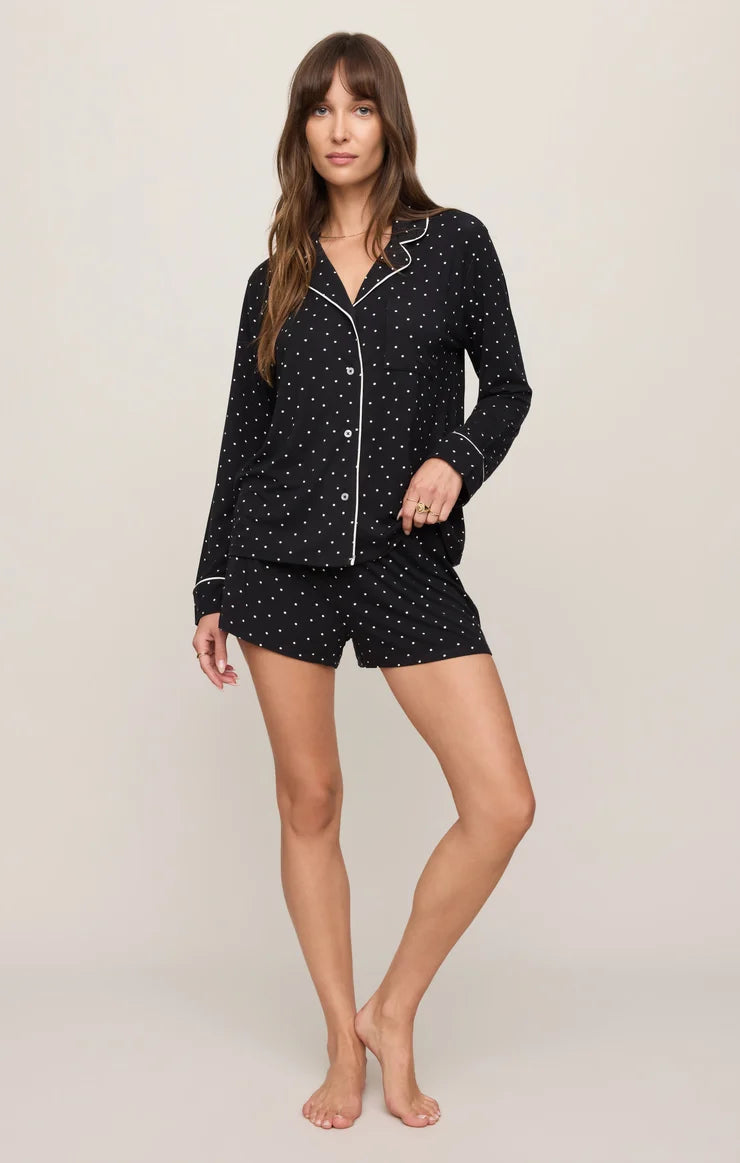 Z Supply Luxe Dot PJ Lounge Shorts