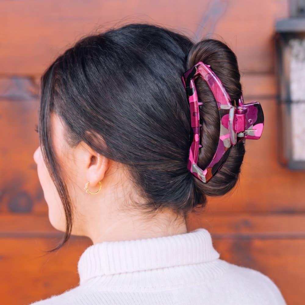 TELETIES - Open Garden Glam Large Hair Clip
