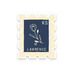 Ruff House Print Shop - Custom City Stamp Sticker - Atlantic, IA