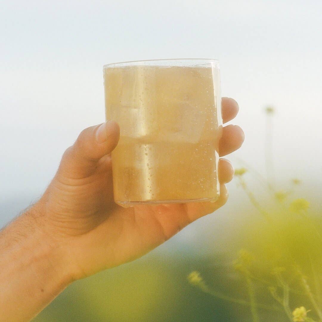 Clevr Blends - Yuzu Lemonade SuperTea (14 Servings) | Instant Tea with Real Yuzu, Electrolytes and Probiotics