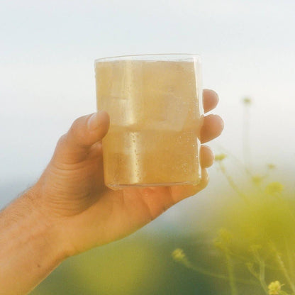 Clevr Blends - Yuzu Lemonade SuperTea (14 Servings) | Instant Tea with Real Yuzu, Electrolytes and Probiotics
