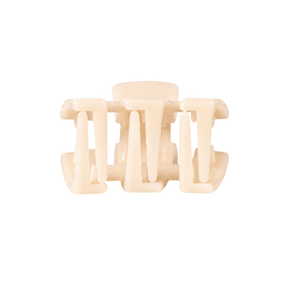TELETIES - Classic | Almond Beige | Petite | Claw Clip