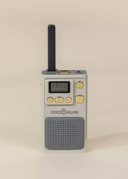 Coco Village - Set of 2 Walkie Talkies -  Beige