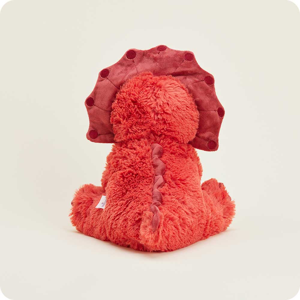 Warmies - Plush Toy - Red Triceratops