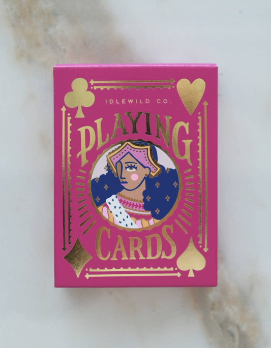 Idlewild Co. - Neon Royals Playing Cards | Standard Deck
