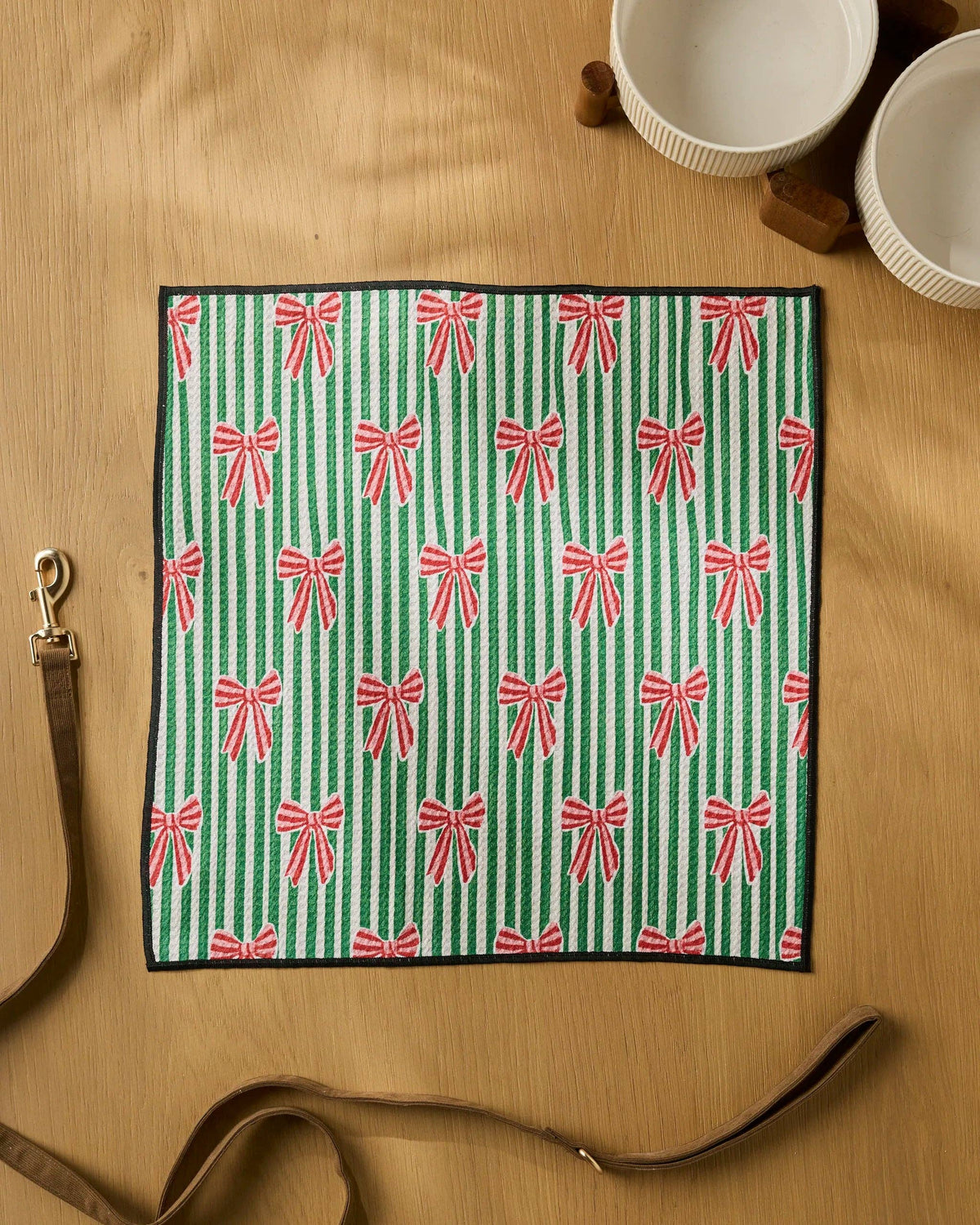 Geometry - Ribbon Toss Paw Towel - Holiday 2026