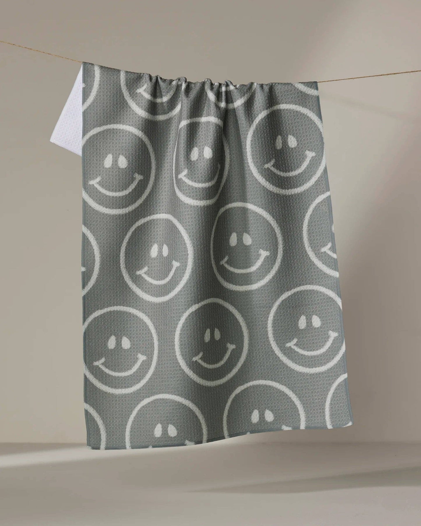 Geometry - You Make Me Happy Tea Towel