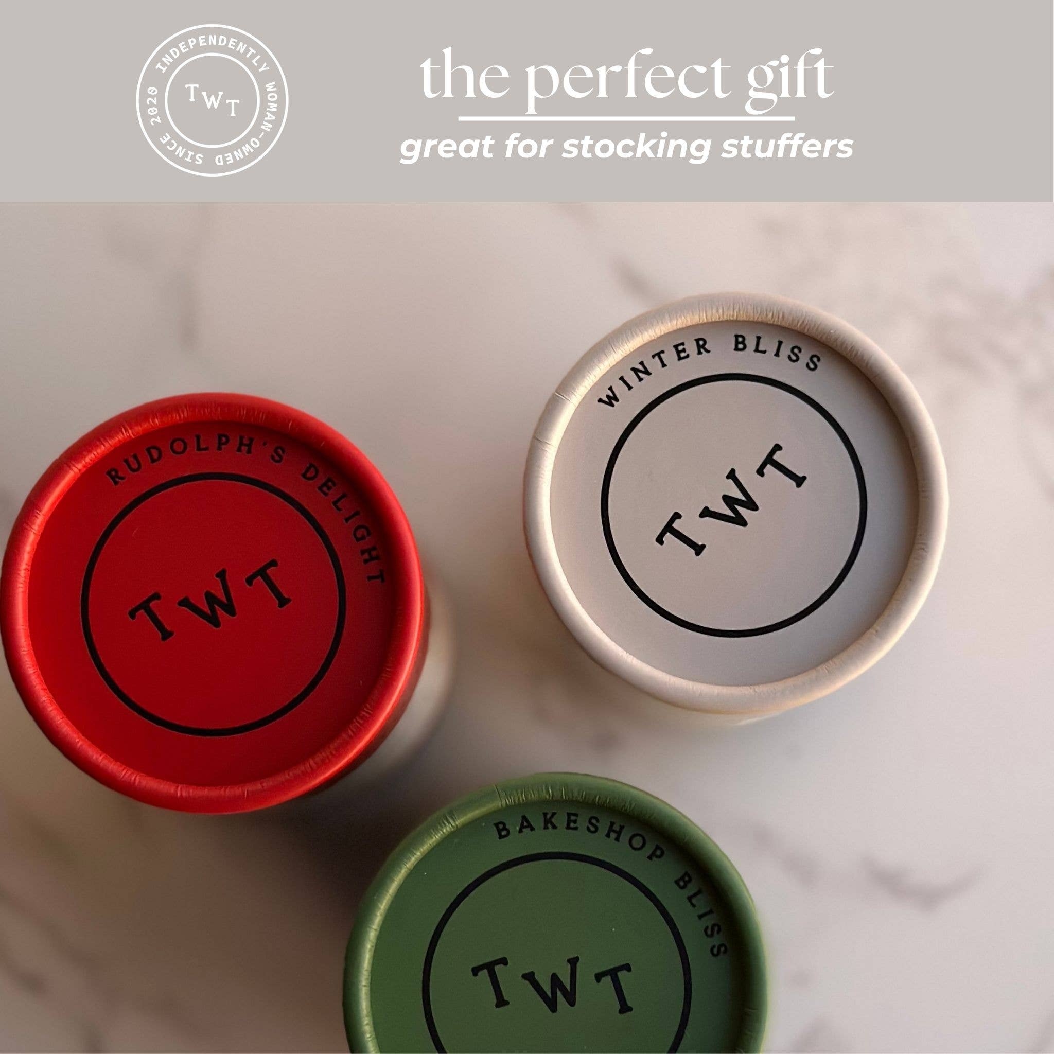 Tea with Tae - Bakeshop Bliss Holiday Herbal Mini Tube Gift (5 tea bags)