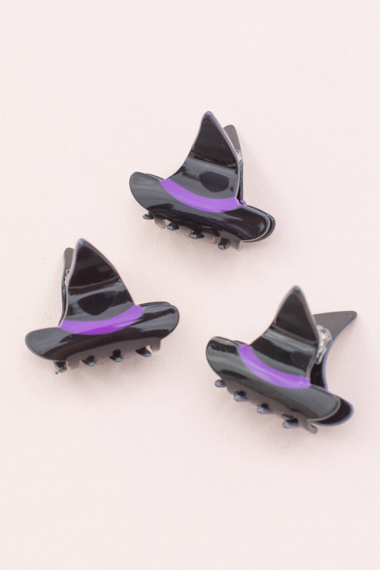 Space 46 Wholesale - Halloween Witch Hat Clip Hair Claw