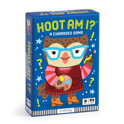 mudpuppy - Hoot am I? Charades Card Game