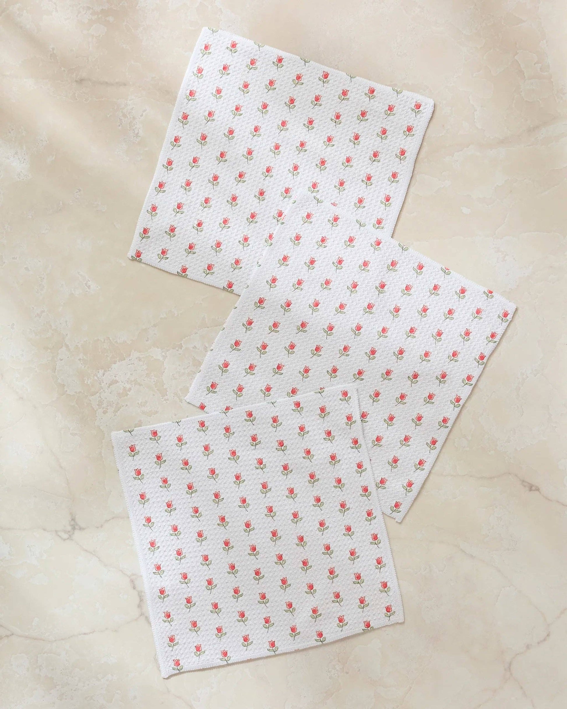 Geometry - Petite Tulip Dishcloth Set – homebody
