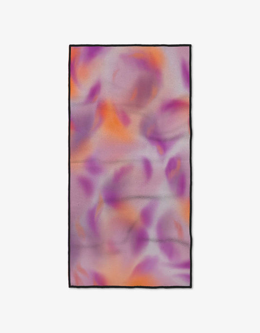 Geometry - Magenta Fitness Towel