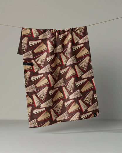 Geometry - Bookmas Luxe Kitchen Towel - Holiday 2026
