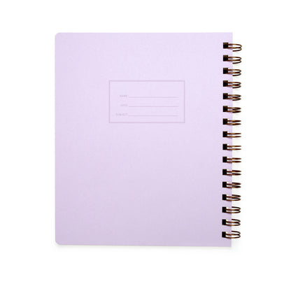 Shorthand Press - Lefty Standard Notebook - Solid Color Cover