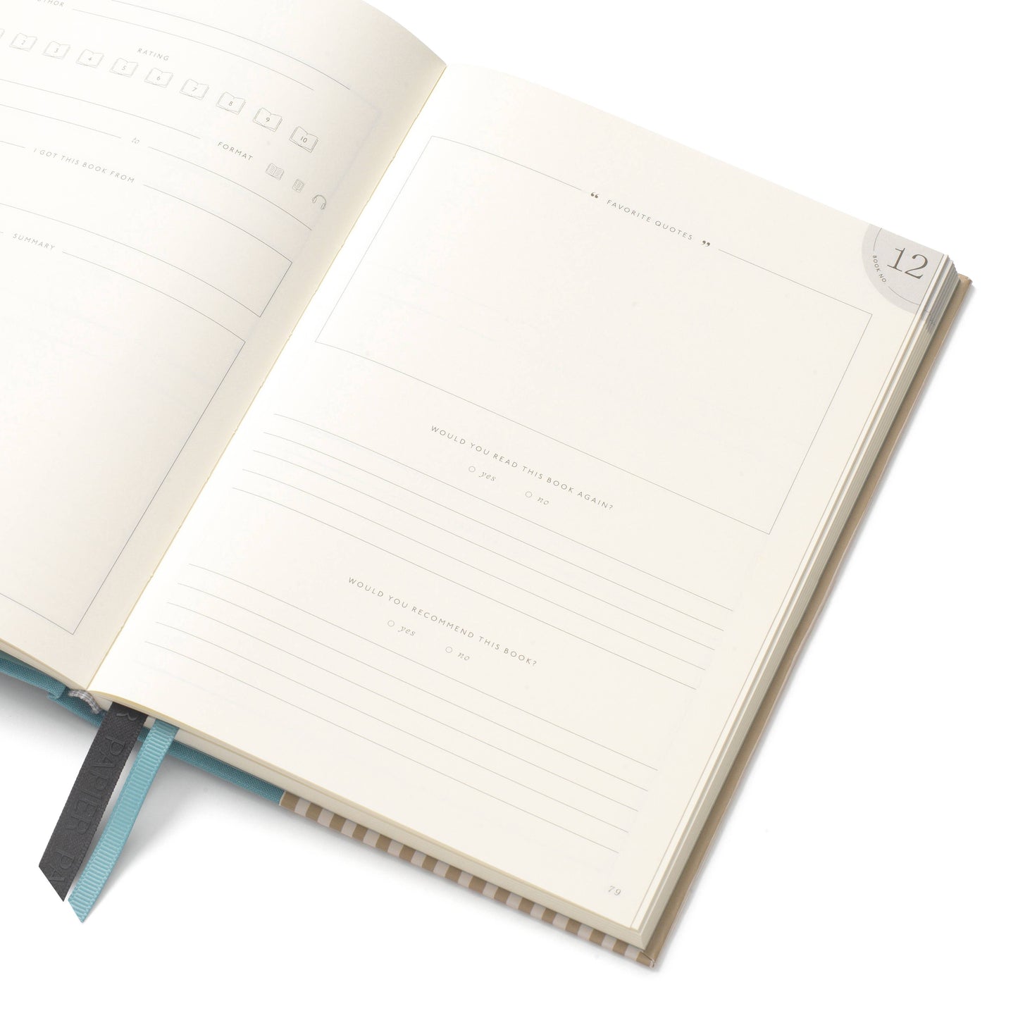 Guided Reading Journal, A5 Fabric - Fleurs