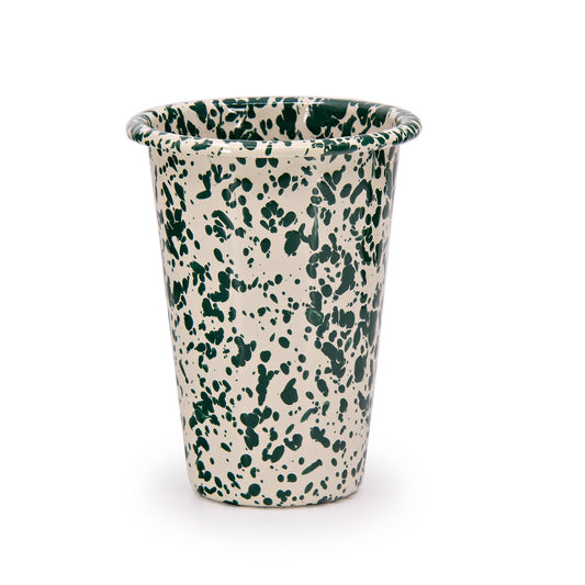 Crow Canyon Home - Splatter Enamelware 14 oz Tumbler - Assorted Colors