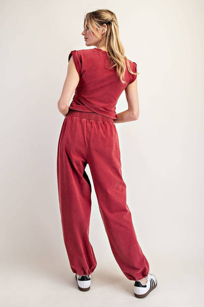 Aurora Mineral Washed Jogger Sweatpants