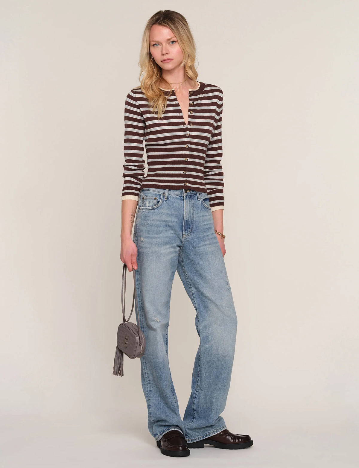 Heartloom Cammi Cardigan Sweater - Coco