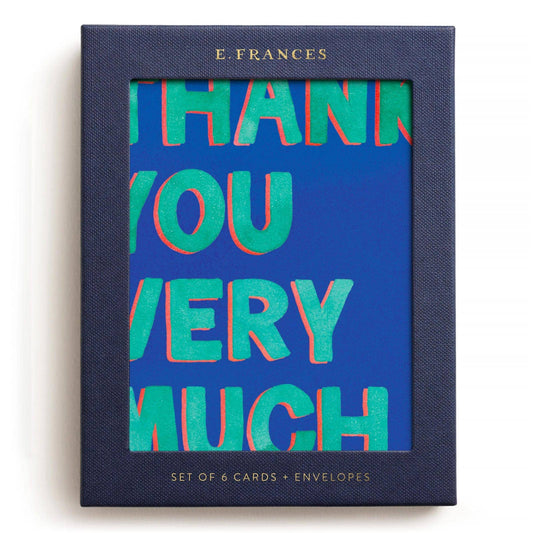 E. Frances Paper - Thank You Very Much Boxed Card Set
