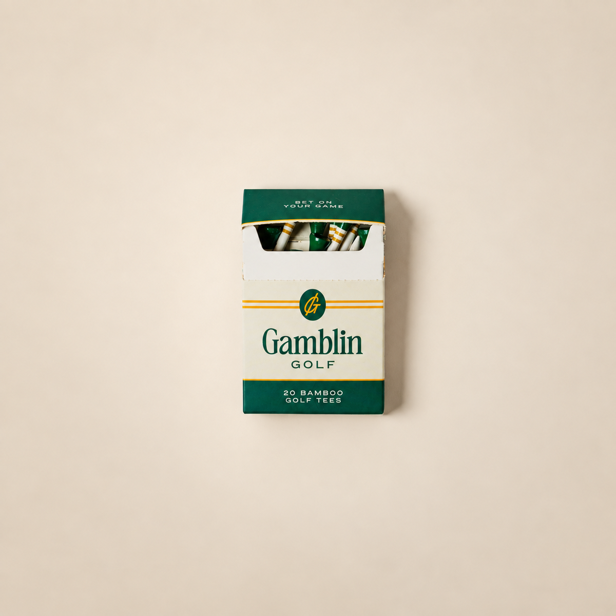 Gamblin' Golf - The Gentleman’s Tee Pack - 20 Bamboo Tees