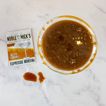 Noble Mick's - Craft Beverage Company - Salted Caramel Espresso Martini Single Serve Craft Cocktail