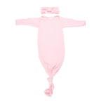 Three Little Tots - Heavenly Pink Knotted Gown