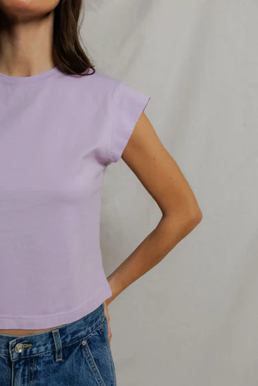 perfectwhitetee - Porter Cap Sleeve Tee - Multiple Color Options