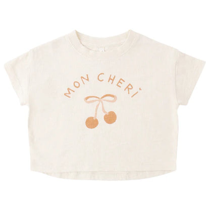 RYLEE + CRU BOXY TEE MON CHERI