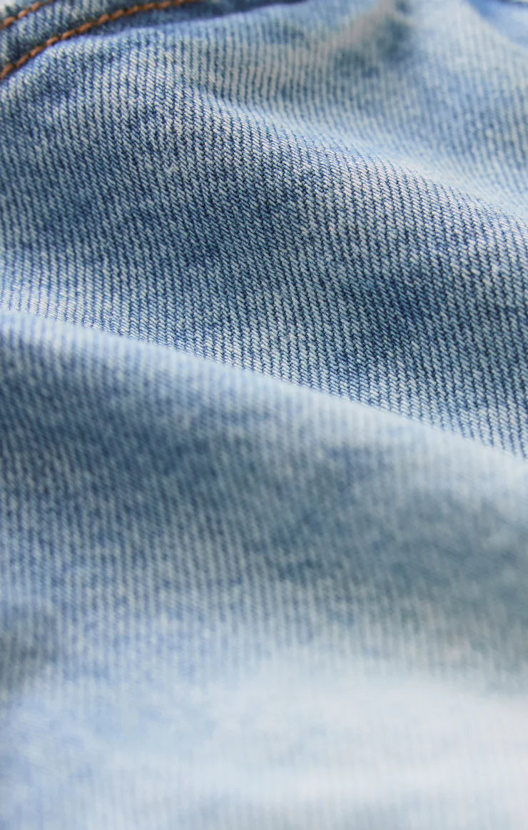 Z Supply Jonah Mid-Rise Relaxed Shorts - Avalon