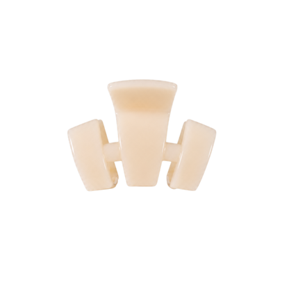 TELETIES - Classic | Almond Beige | Petite | Claw Clip
