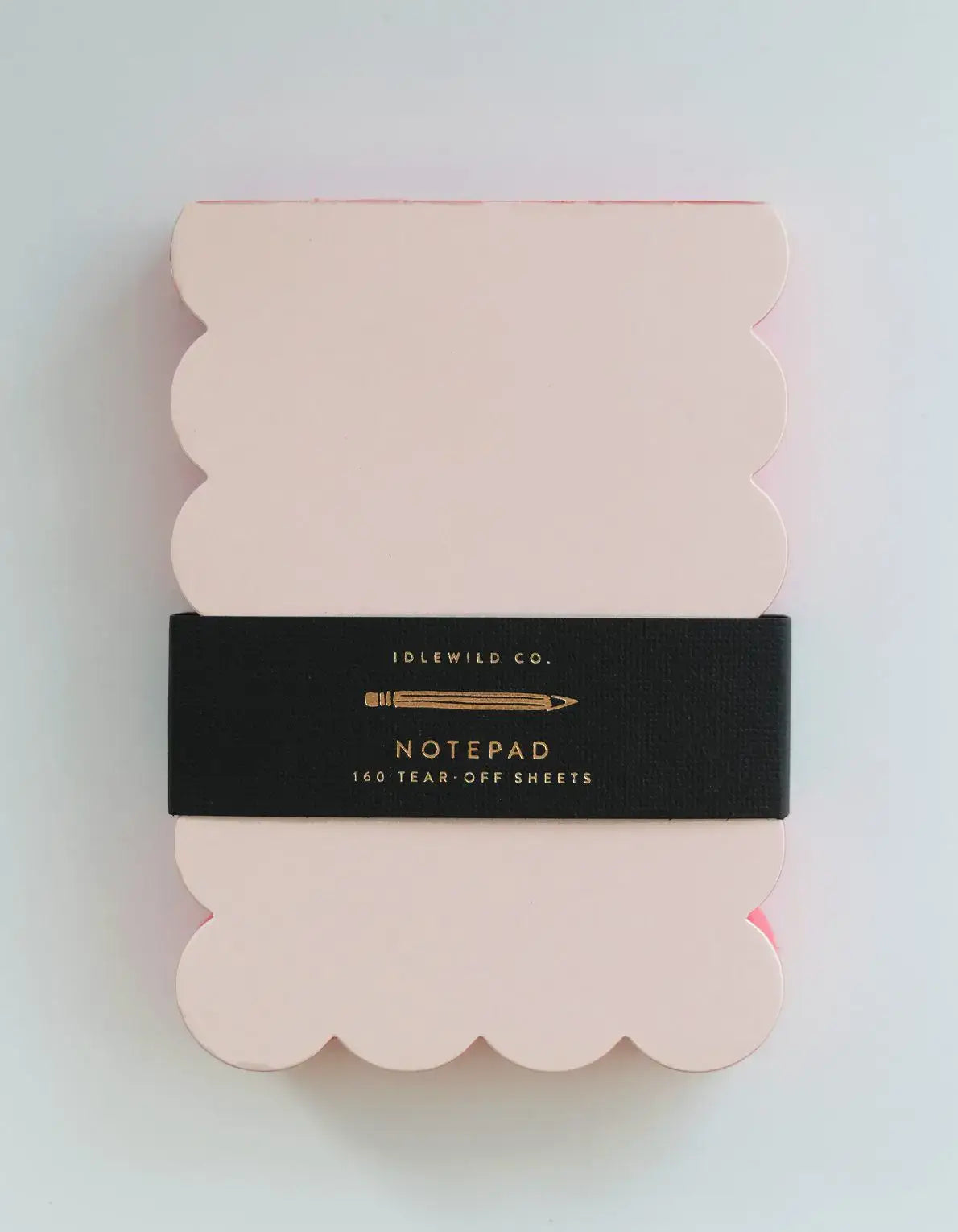 Idlewild Co. - Scalloped Shaped Notepad | Peach + Persimmon