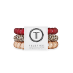 TELETIES - Spiral Hair Coils | Large | Wild Side Hair Ties