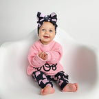Gigi and Max - Shade Black Ghosts HEADWRAP Halloween Hair Accessory