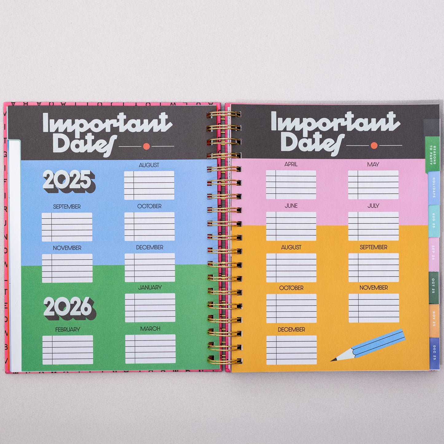 Ban.do - 17 Month Large Planner, Word Search