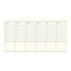 Ruff House Print Shop - To Do Simple Undated Weekly Planner
