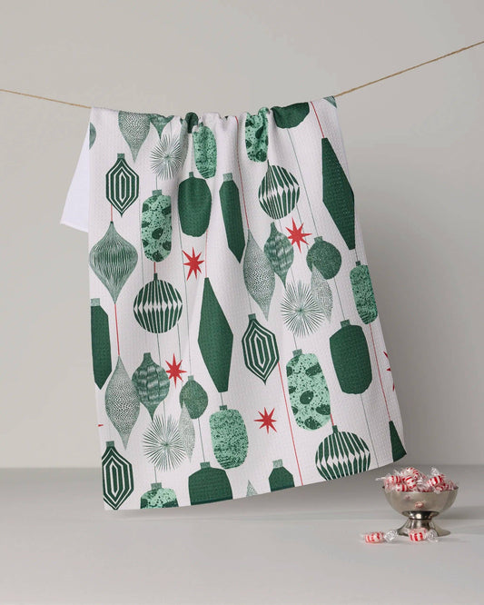 Geometry - Alpine Revelry Tea Towel - Holiday 2026