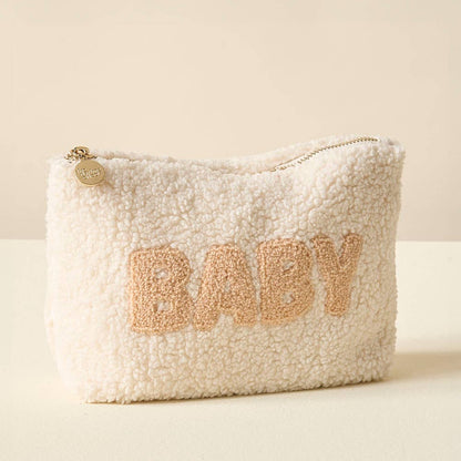 The Darling Effect - Cream Teddy Pouch - Baby