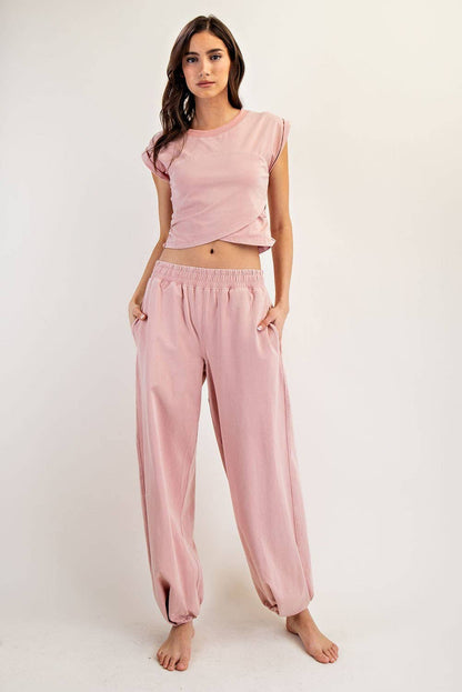 Aurora Mineral Washed Jogger Sweatpants