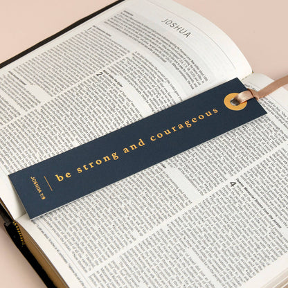 Church Notes Co. - Be Strong And Courageous Bookmark